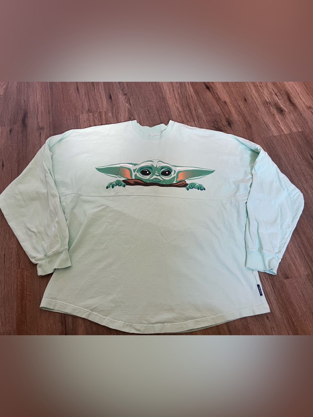Spirit Jersey Disney Star Wars The Mandalorian Light Green Size Large